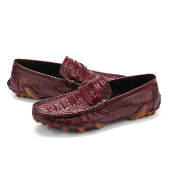 

2020 New Fashion Hot Sale Mens Slip On Casual Shoes Flat Loafers Male Footwear British Vintage Mocassin Homme Large Size 44