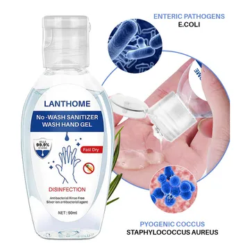 

Disposable Hand Sanitizer Long-Lasting Speed Dry Hand Lotion Disposable 50ML disinfectant spray lysol germ cleaner WY410