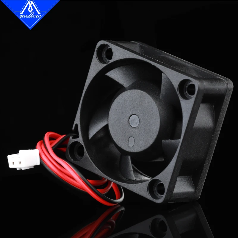 Mellow 1pcs 12V/24V 3D 프린터 소형 냉각 듀얼 볼 베어 4020 팬 DDG-WIND NF-sunrise DDG-Crazy 냉각 압출기 핫 엔드