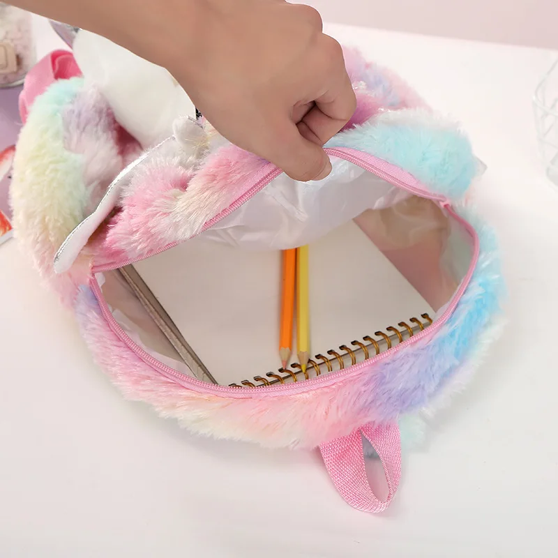 pele mochila com bola miúdo novo mini brinquedo boneca mochila