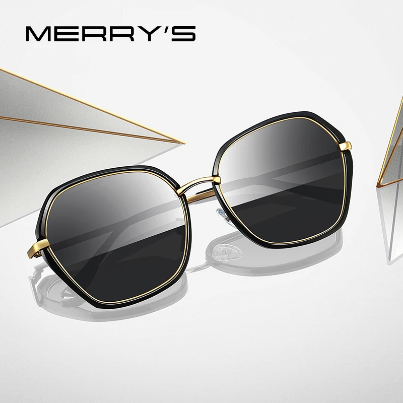 

MERRYS DESIGN Women Fashion Square Polarized Sunglasses Ladies Luxury Brand Trending Sun glasses UV400 Protection S6252