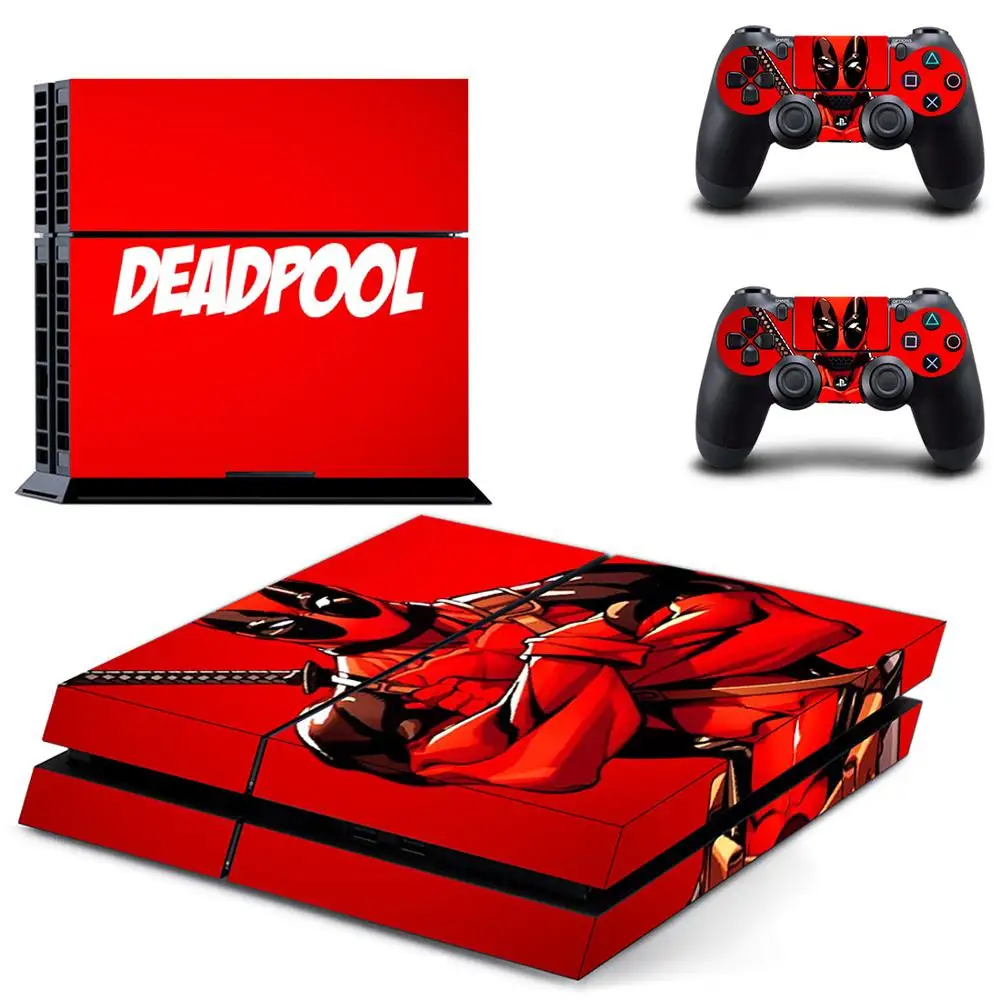 DPTM2228 Deadpool PS4 наклейка s Play station 4 кожа PS 4 наклейки Наклейки Обложка для playstation 4 PS4 консоль и контроллер Скины Виниловые - Цвет: DPTM2228