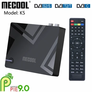 

MECOOL K5 2G 16G Smart Tv Box Android 9.0 Amlogic S905X3 2.4G 5G WIFI LAN 10/100M Media player Dual Wifi PVR Recording TV Box