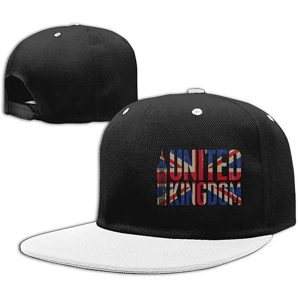 Tsdfcmancher, Великобритания контрастная Хип-Хоп Бейсболка унисекс Регулируемая Белая