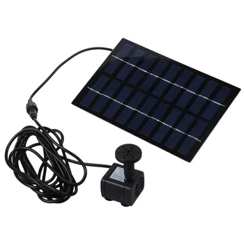

1.8W Solar Fountain With Panel Water Pump For Bird Bathing Garden Decor Accessory Outdoor Fountain Garden Decoration Solar Panel