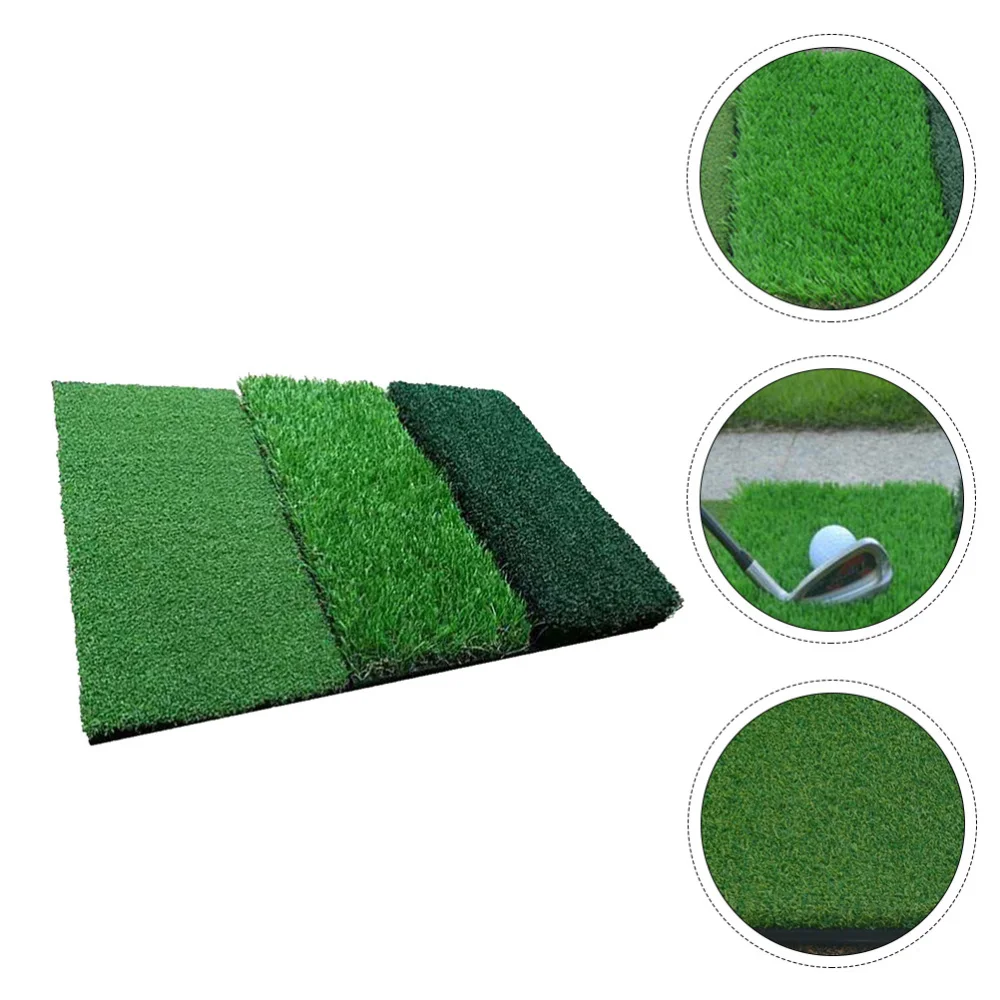 

1pc Golf Hitting Practice Mat Lifelike Foldable Hitting Practice Mat Golf Practice Pad Golf Swing Mat for Golf Beginner Lover