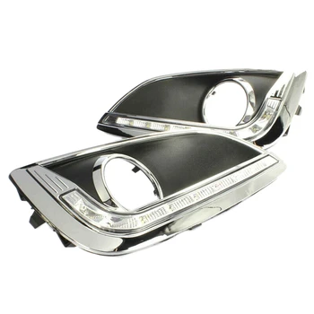 

LED DRL Daytime Running Lights Fog Light Driving Bumper Fit for Hyundai Ix35 10+