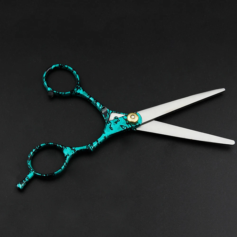 greenCutting Scissor JuneJour 5,5 дюймов Парикмахерские инструменты для стрижки волос Профессиональные Парикмахерские филировочные ножницы парикмахерские инструменты для укладки - Цвет: greenCutting Scissor