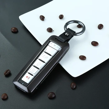 

1PCS For Great Wall WEY VV7S Aluminium alloy Car Key Case Shell Cover Auto Accessories Gold Black And Silvery