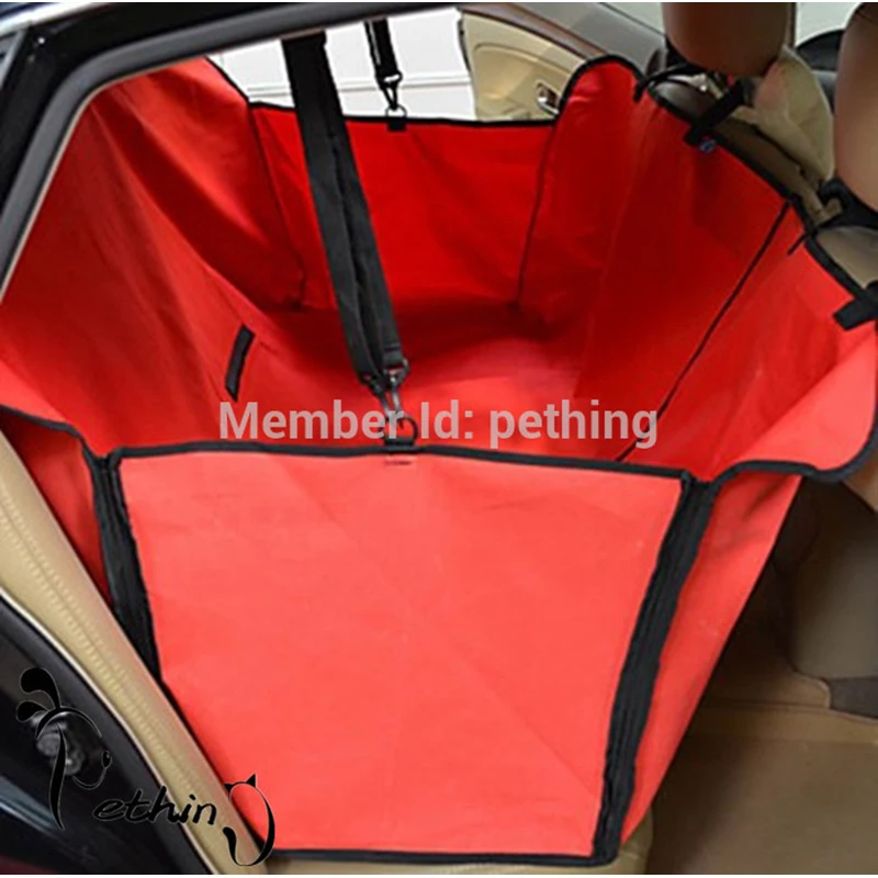 Dog Car Seat Cover Car Seat For Dog Pet Mat Hammock Cushion Protector Drop Travel Portable Foldable Pet Carriers