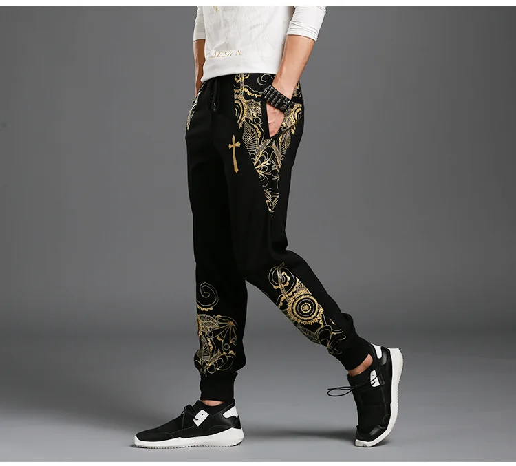 New Style Men Slim Fit 9 Pants Korean-style Youth Skinny Pants Brushed And Thick Rome Cotton Nylon 380G/M2 G830
