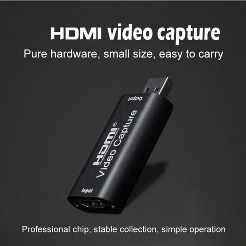 HD 1080P 4K Video Capture Card USB 3.0 USB 2.0 HDMI Video Record Box for PS4 Game DVD Camcorder Camera Recording Live Streaming (3)