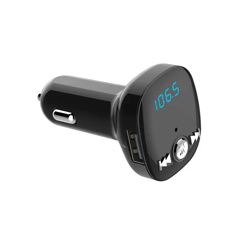 Двойной USB зарядное устройство светодиодный дисплей Автомобильный Bluetooth MP3 музыкальный плеер подходит для TF карты Hands-free fm-передатчик Автомобильный Bluetooth MP3-плеер