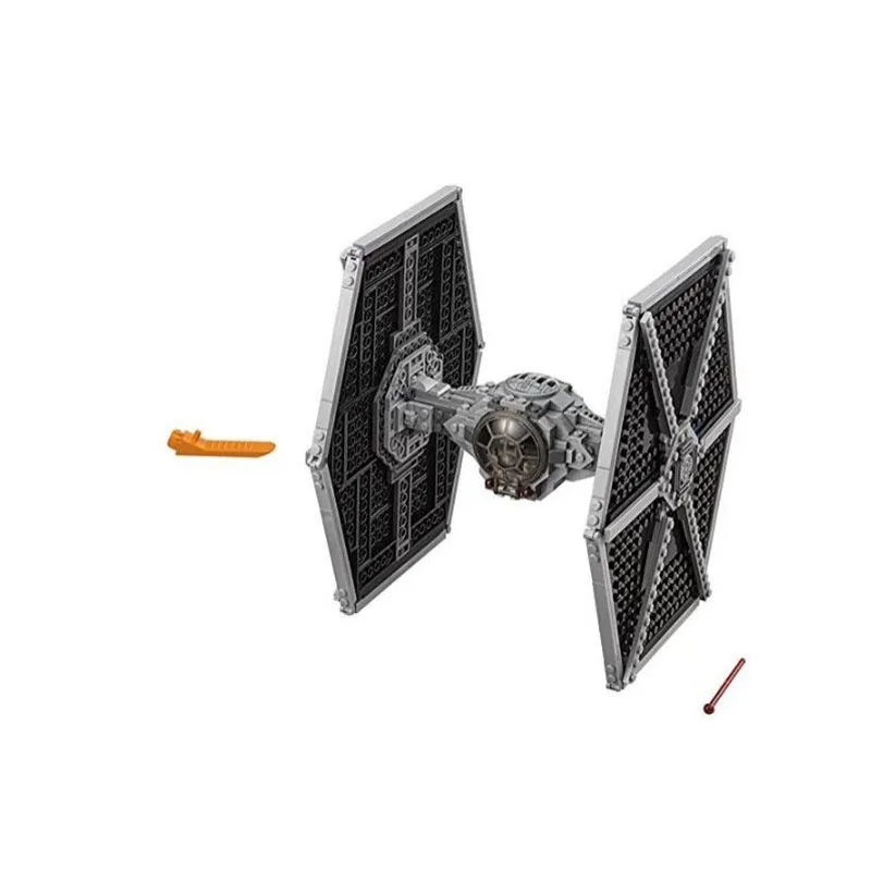 Звездные войны, имперский истребитель TIE Fighter, модели и строительные блоки, игрушки для детей со Звездными войнами, 10900 75211