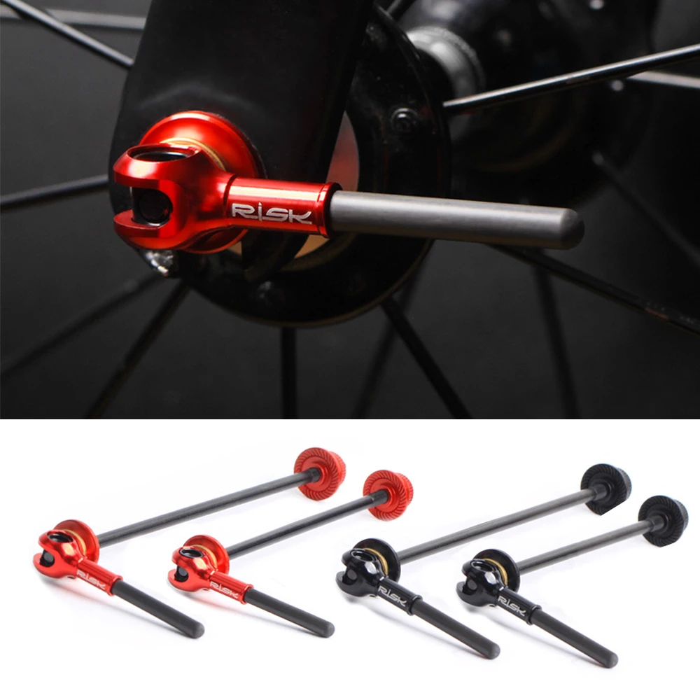 

Titanium Ti Skewer Mountain Bikes Quick Skewer MTB Bicycle Cycling Hub Road Bike Quick MTB parts