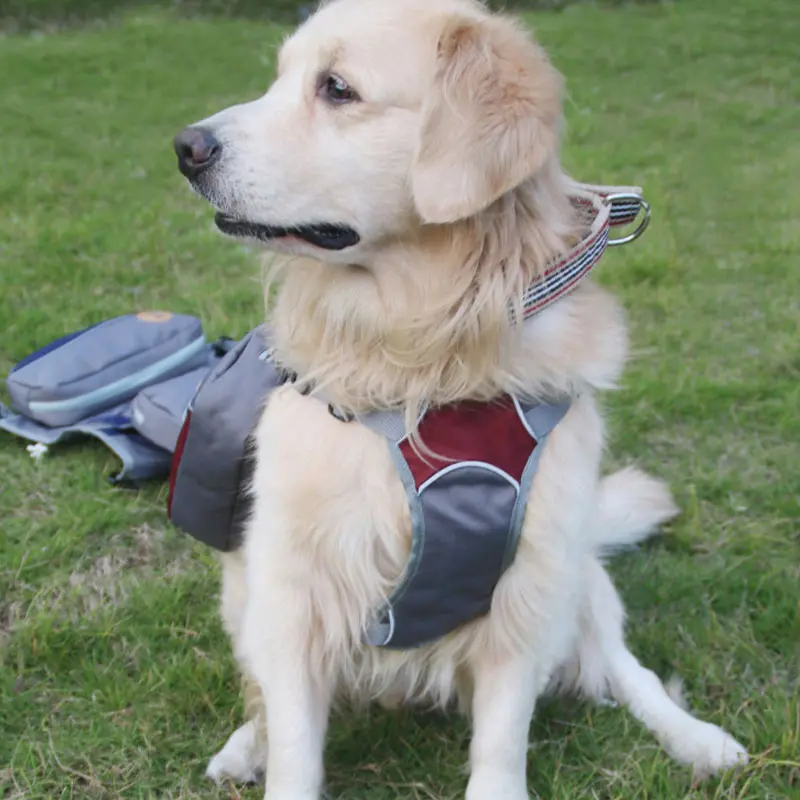 Открытый Собака седло рюкзак многофункциональный переноски сумки для пеших прогулок обучение E2S