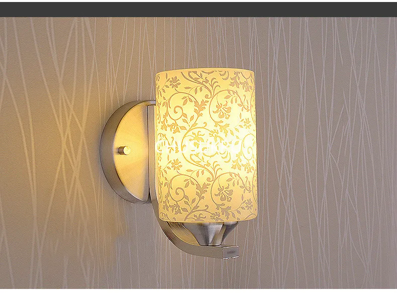Светодиодный настенный светильник в современном стиле, гостиничная прикроватная лампа для гостиной, спальни, одноглавый двуглавый светодиодный светильник для коридора