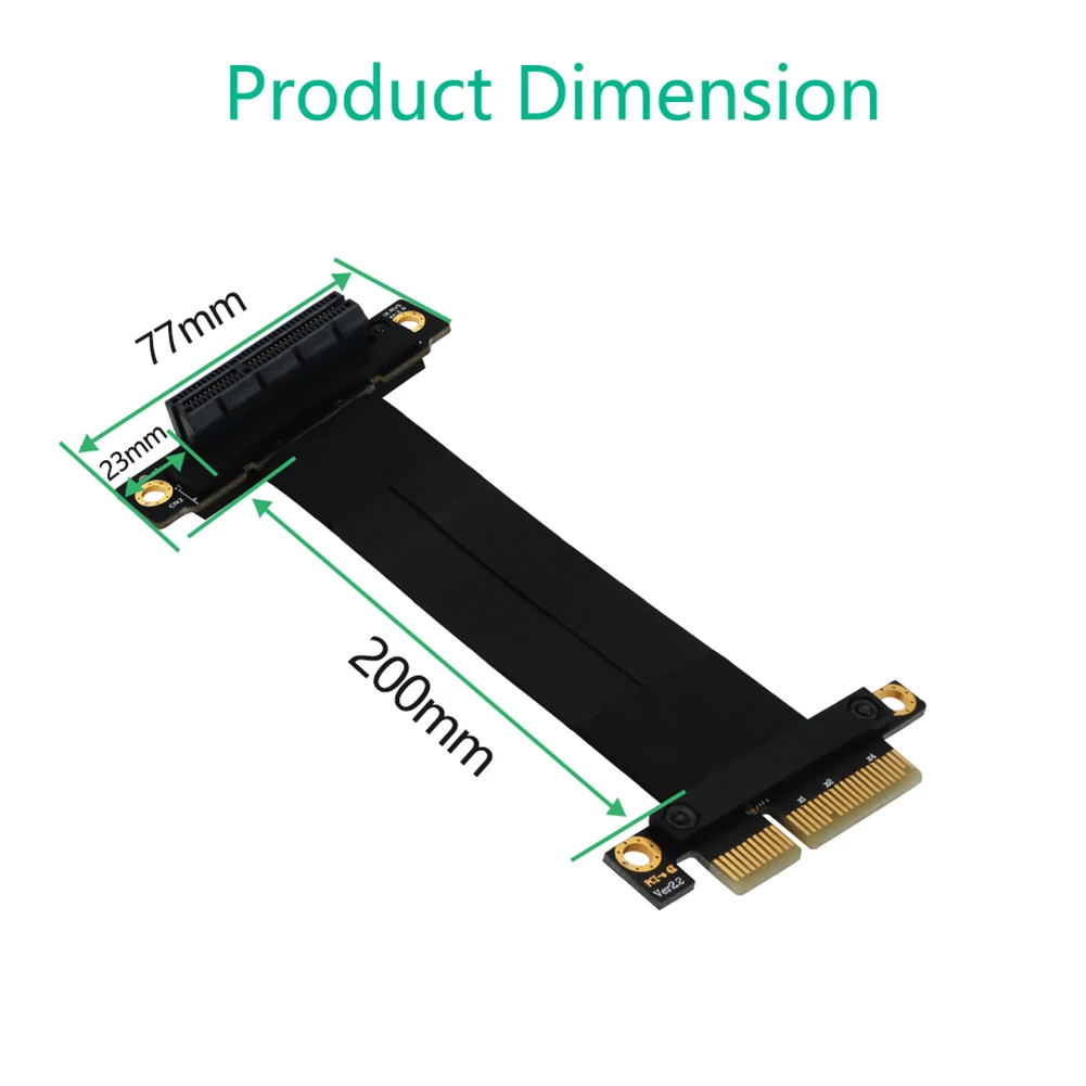 Кабель удлинитель PCI E 4X 24 см 270 градусов|Компьютерные кабели и разъемы| |