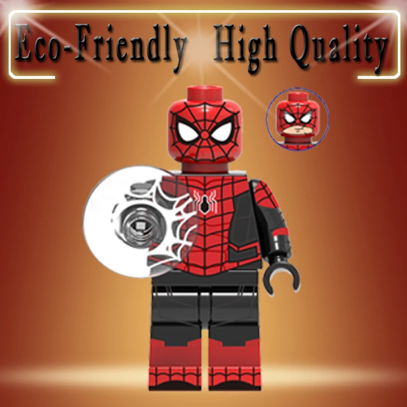 

Far From Home Bricks Nick Fury Hydro-Man Peter Parker Spid-Man Mysterio Building Blocks Collection For Kids Gift Toys XH1332