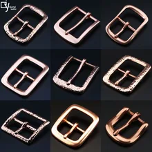 New pure copper leather with buckle man red copper needle buckle red copper belt buckle manual belt buckle casual belt buckle