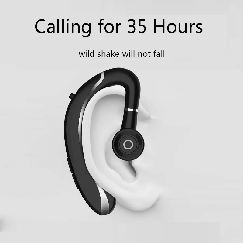 

Hot Newest Q10 bluetooth 5.0 100mAh long standby earphone Ear Hook wireless headphones waterproof Headset PK V10