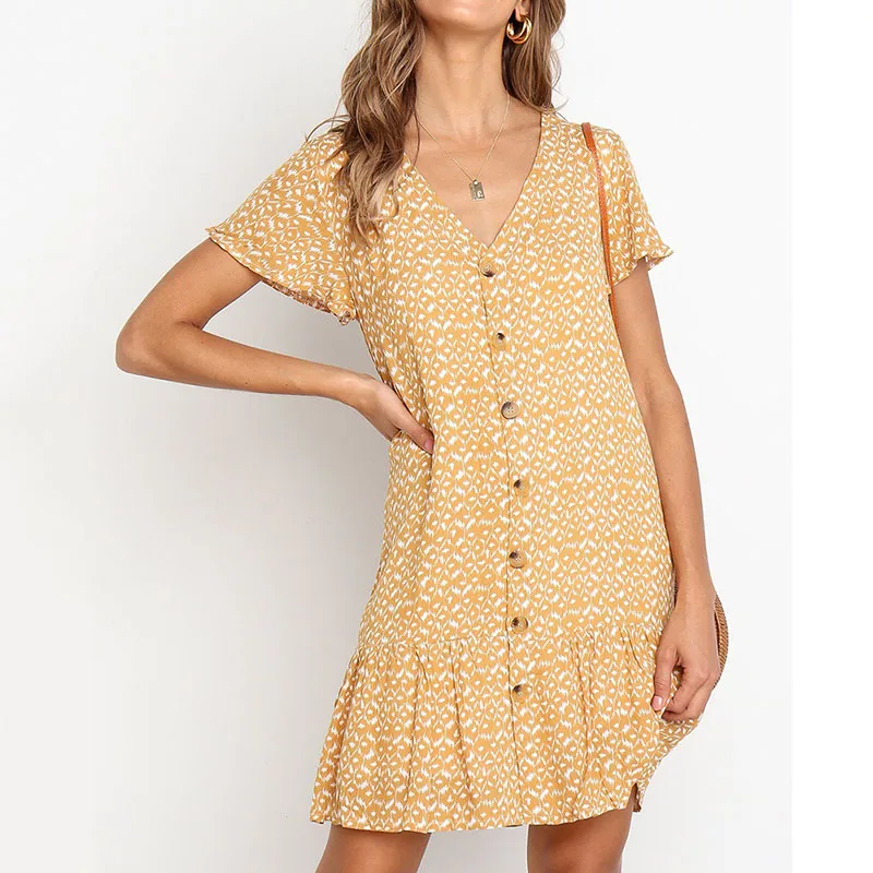Summer Party Dresses V-neck Loose Maternity Dress Maternity Gowns Plus Size Dress Polka Dot Maternity Casual Women Dress Clothes