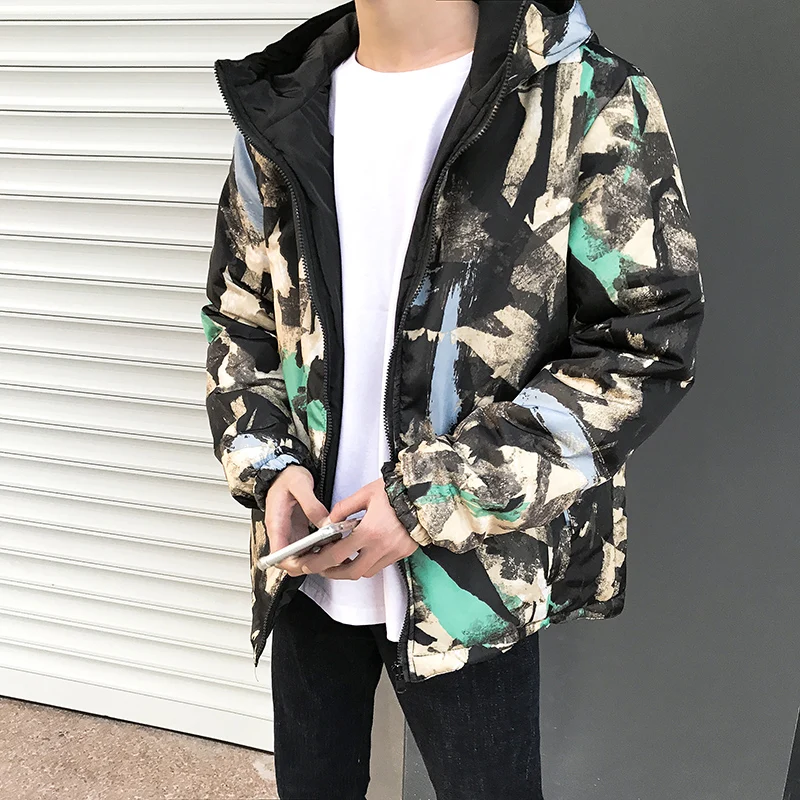 Chaquetas y abrigos para hombre otouno e Invierno chaqueta de camuflaje para hombre con capucha Повседневная M-6XL-8XL