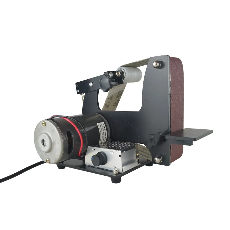 15-degree Fixed Angle Knife Sharpener Belt Sander 7 Level Adjustable  Polisher 100w Polishing Machine With 10pcs Sanding Belts