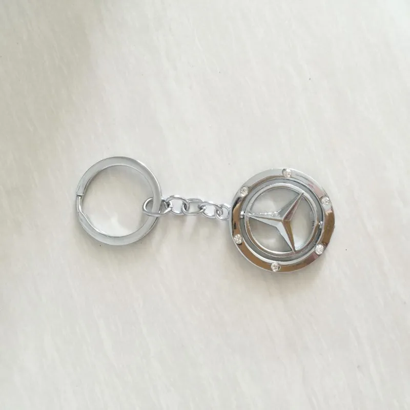 

2019 Luxury Car Styling Keychain Crystal Key Ring New Automobile Owner Gift 4s Shop Small Gifts Mercedes Benz Accessories Keys