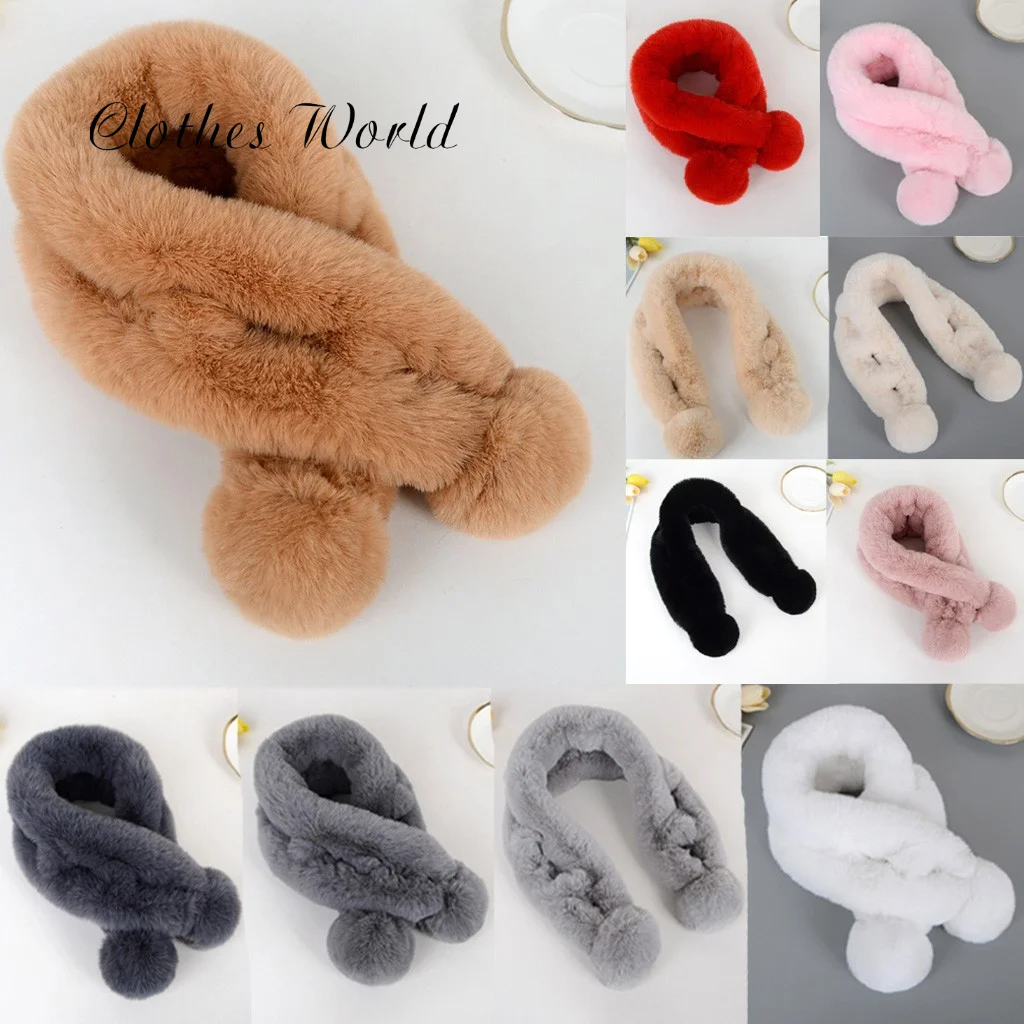 Зимний женский шарф имитация овечьей шерсти верхняя одежда с рукавами теплый