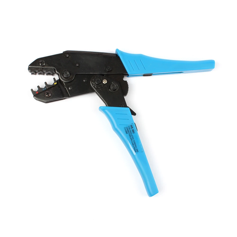 NEW Model FREE SHIPPING HS-30J HS-40J EUROP STYLE ratchet crimping tool crimping plier 1-6.0mm2 DIE SETS