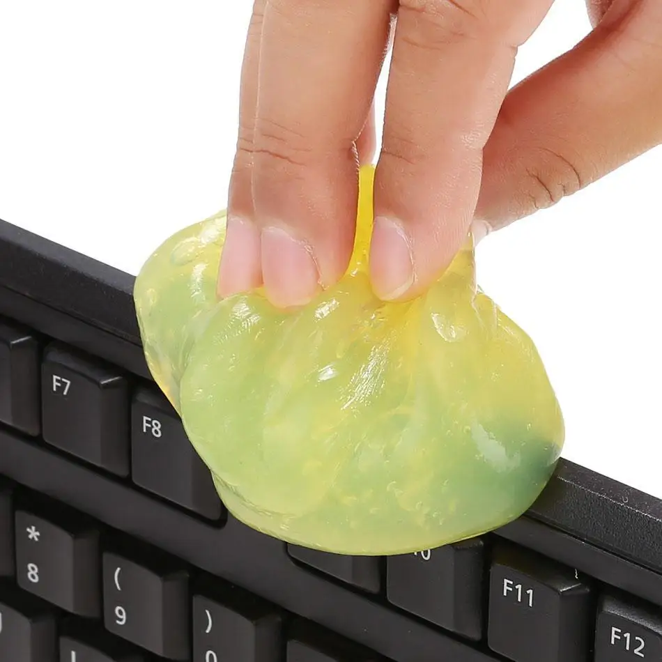 Щетка для чистки клавиатуры супер очиститель Slimy гель