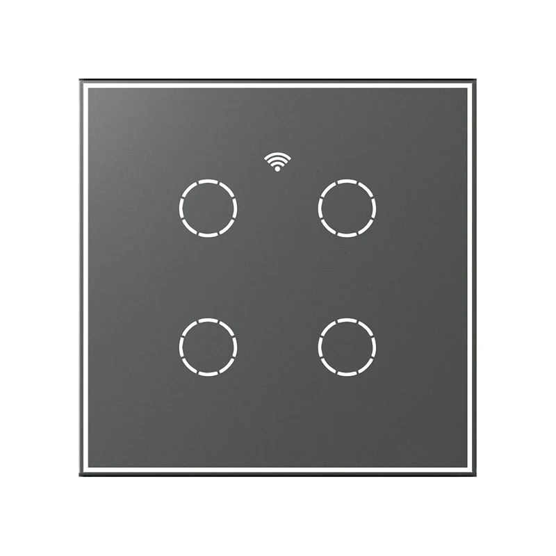 1/2/3 местный 1 позиционный Tuya Интеллектуальный переключатель Wi Fi настенный