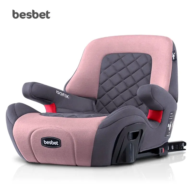 Besbet детские автомобильные сиденья безопасности универсальный усилитель для От 3 до 12 лет детей мальчиков и девочек путешествия
