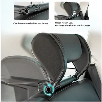 

High quality Car Seat Headrest Travel Rest Neck Pillow for Peugeot 206 207 208 301 307 308 408 407 508 2008 3008 4008 108