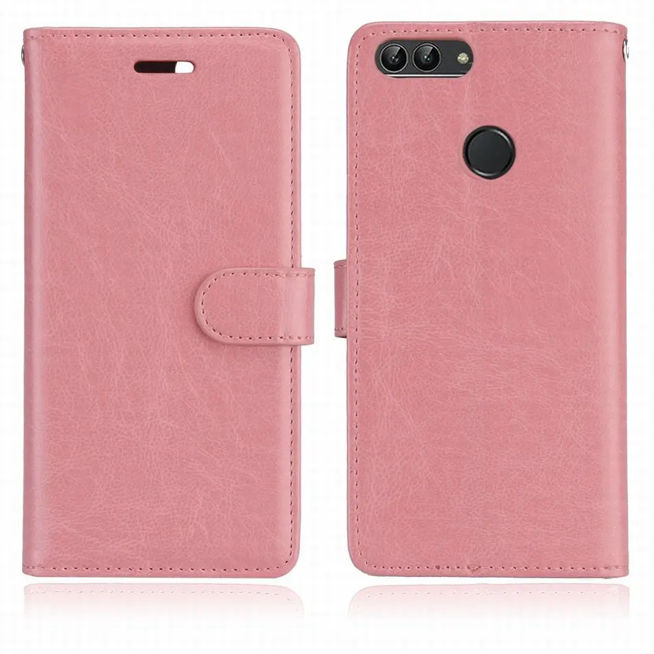 Кожаный чехол со слотом для карт для huawei Honor Play V10 10 9 Lite 8X 7X 6C Pro Y5 Y7 Y9 Enjoy 7 8 Plus Nova 2 Lite P08Z