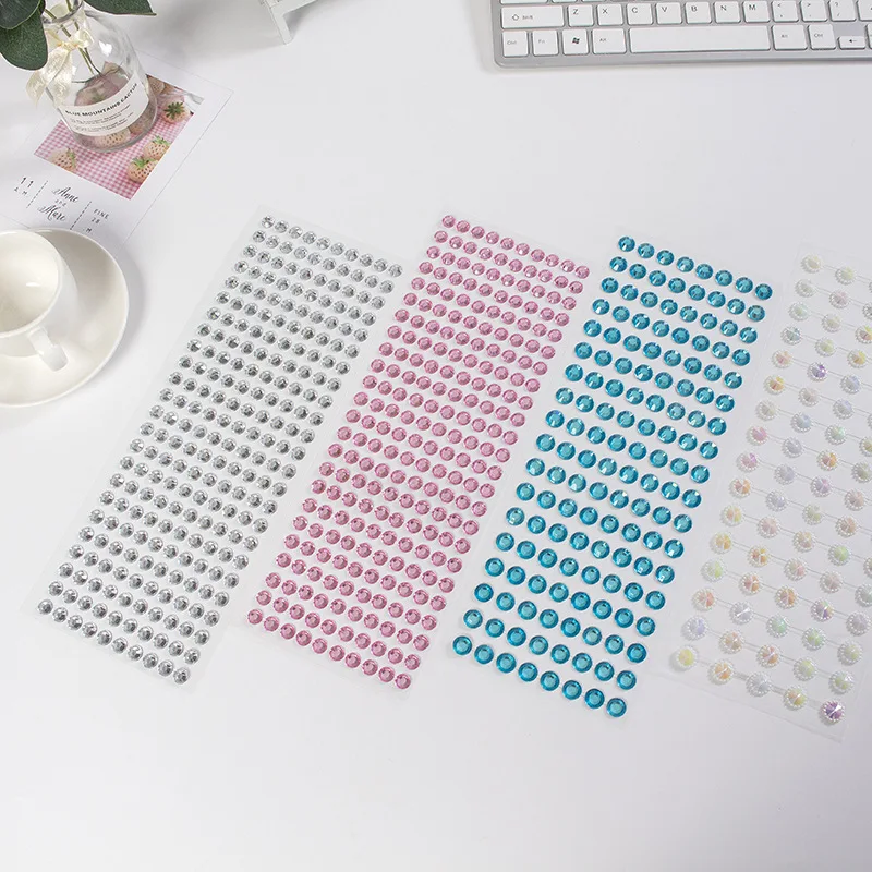 

Japanese Sticker diamond Scrapbooking Planner Stationery Stickers Number Accessories Notebook phone