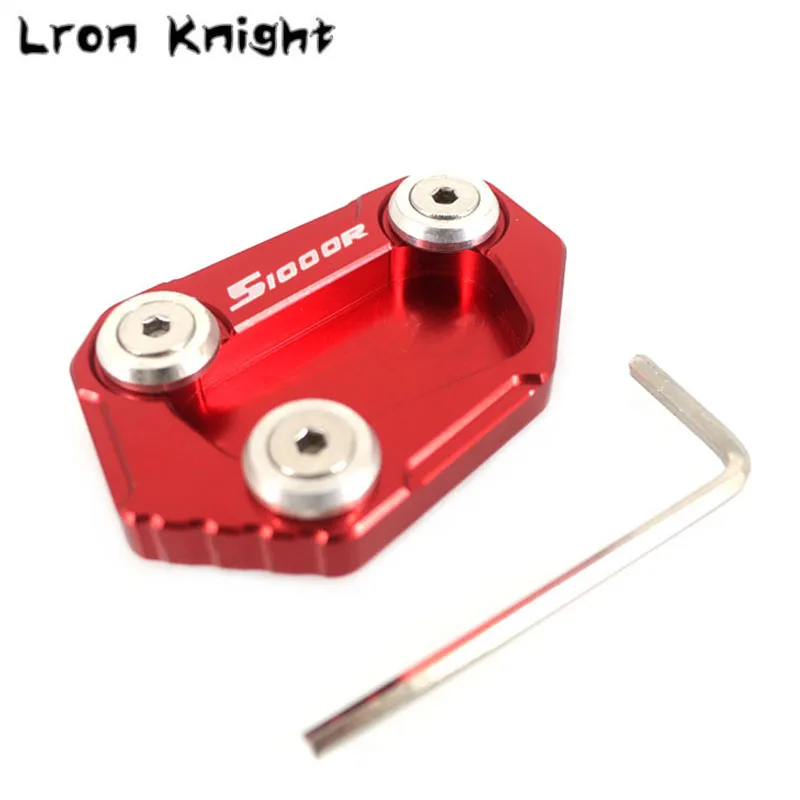 For BMW S1000R S1000 R S 1000R 2014 2015 2016 Motorcycle CNC Kickstand Foot Side Extension Pad Supp