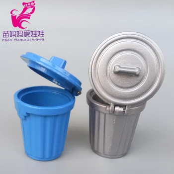 

Doll house diy accessories Trash can lantern garden tools water Shower mini Pet tableware toys accessories