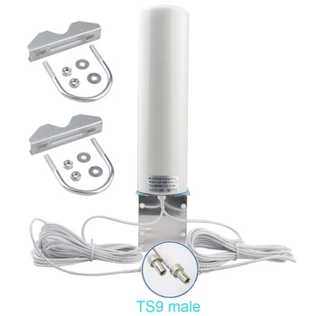 

WiFi antenna CRC9 4G LTE antena SMA 12dBi antenne 3G TS9 male 5m dual cable 2.4GHz for Huawei B315 E8372 E3372 ZTE routers
