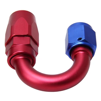 

AN10 180 Degree Auto Anoized Aluminum Fuel Oil Swivel Hose Fittings