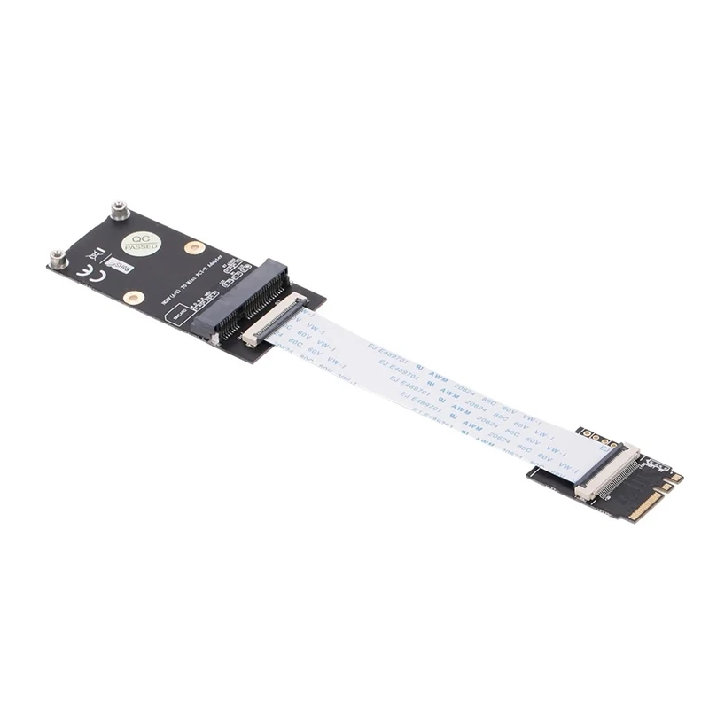 NGFF A+ E к Mini PCI-E адаптер M.2 wifi адаптер плата конвертер для половинной и полноразмерной сетевой карты