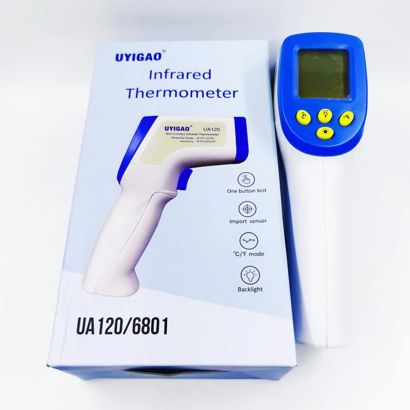 

2020 Muti-fuction Baby/Adult Digital Termomete Infrared Forehead Body Thermometer Gun Non-contact Temperature Measurement Device