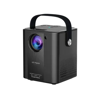

Salange P500 Mini Projector, Portable Projector for Smartphone Full HD 1080P Supported Movie Theater for Home Entertainment