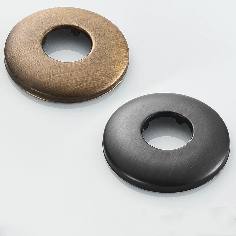 1PC 1/2' and 3/4'' Shower Decorative Cover Brass Kitchen Sink Faucet Hole Decorate Plate Waterproof Anti Rust Decorative Cover faucet accessories