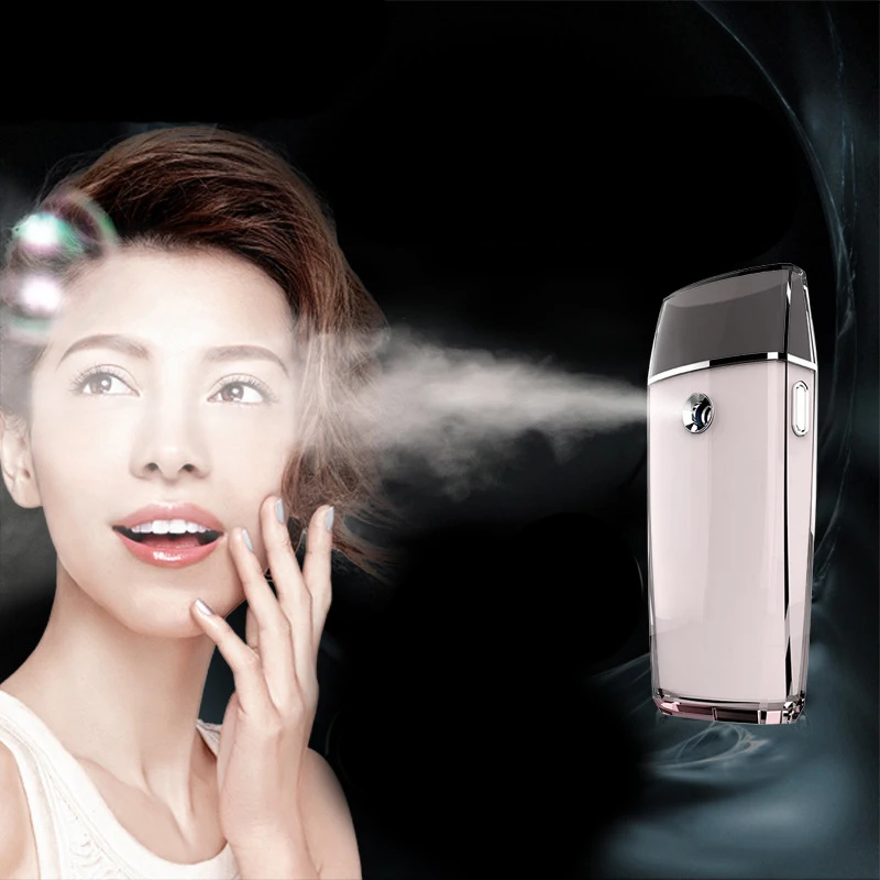 

Portable Nano-spray Skin Care Instrument Face Steam Nano Handy Mist Spray Facial Moisturizer Beauty Nebulizer Steamer Sprinkler