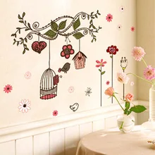 Теплая гостиная, спальня, ресторан, телевизор, диван, фон, снимающаяся настенная наклейка, наклейка s AY7102, розовая клетка