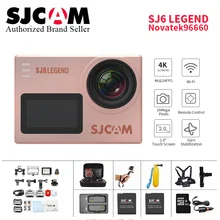 SJCAM SJ6 LEGEND 4K 24fps Wifi экшн-камера гироскоп 2,0 сенсорный экран Notavek 96660 Ultra HD Водонепроницаемый Спорт DV SJ Cam