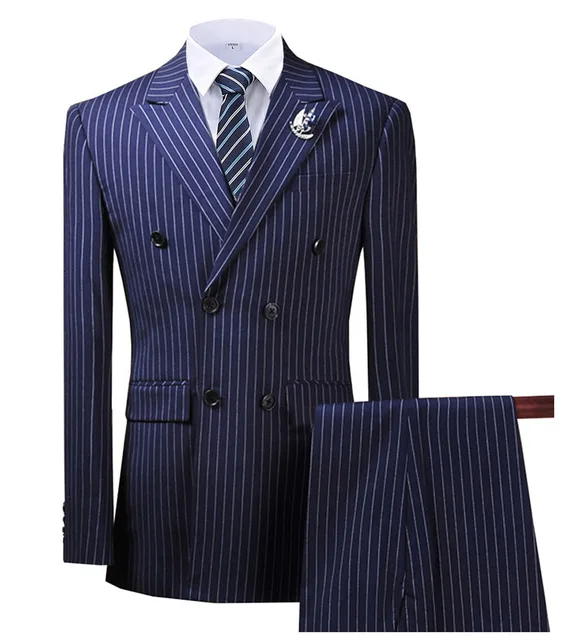 costume a rayure pour homme