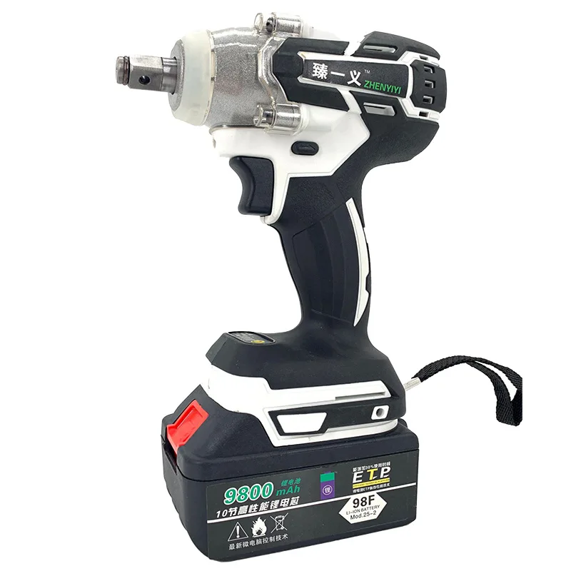

Cross Border for Brushless Electric Wrench Lithium Rechargeable Wrench Impact Car Foot Hand Scaffolders Woodworking Sleeve Wind